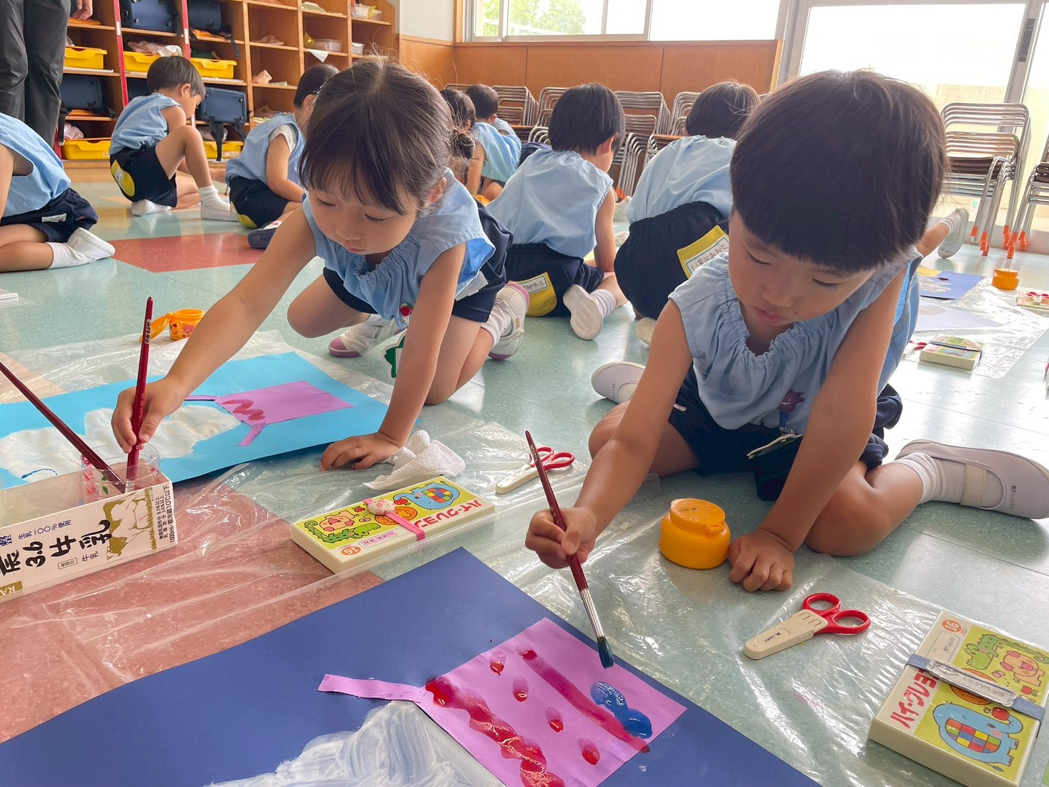 自由な発想で、表現することの楽しさを体感